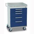 Cardinal Scale Cardinal Scale Whisper Cart- White Frame With 6 White Drawers WC333369WHT